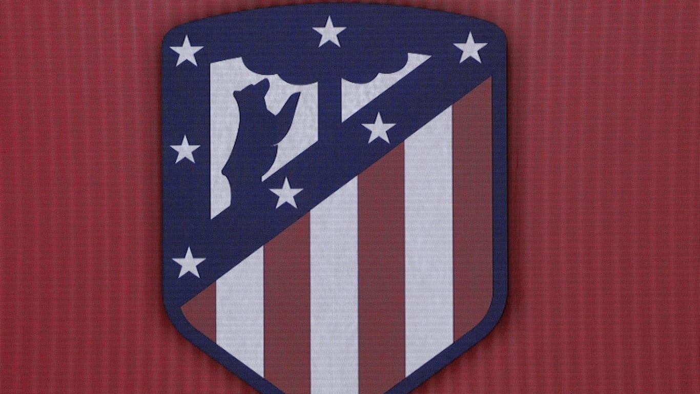 Das Logo von Atlético Madrid: Der Verein trauert um einen Jugendspieler.