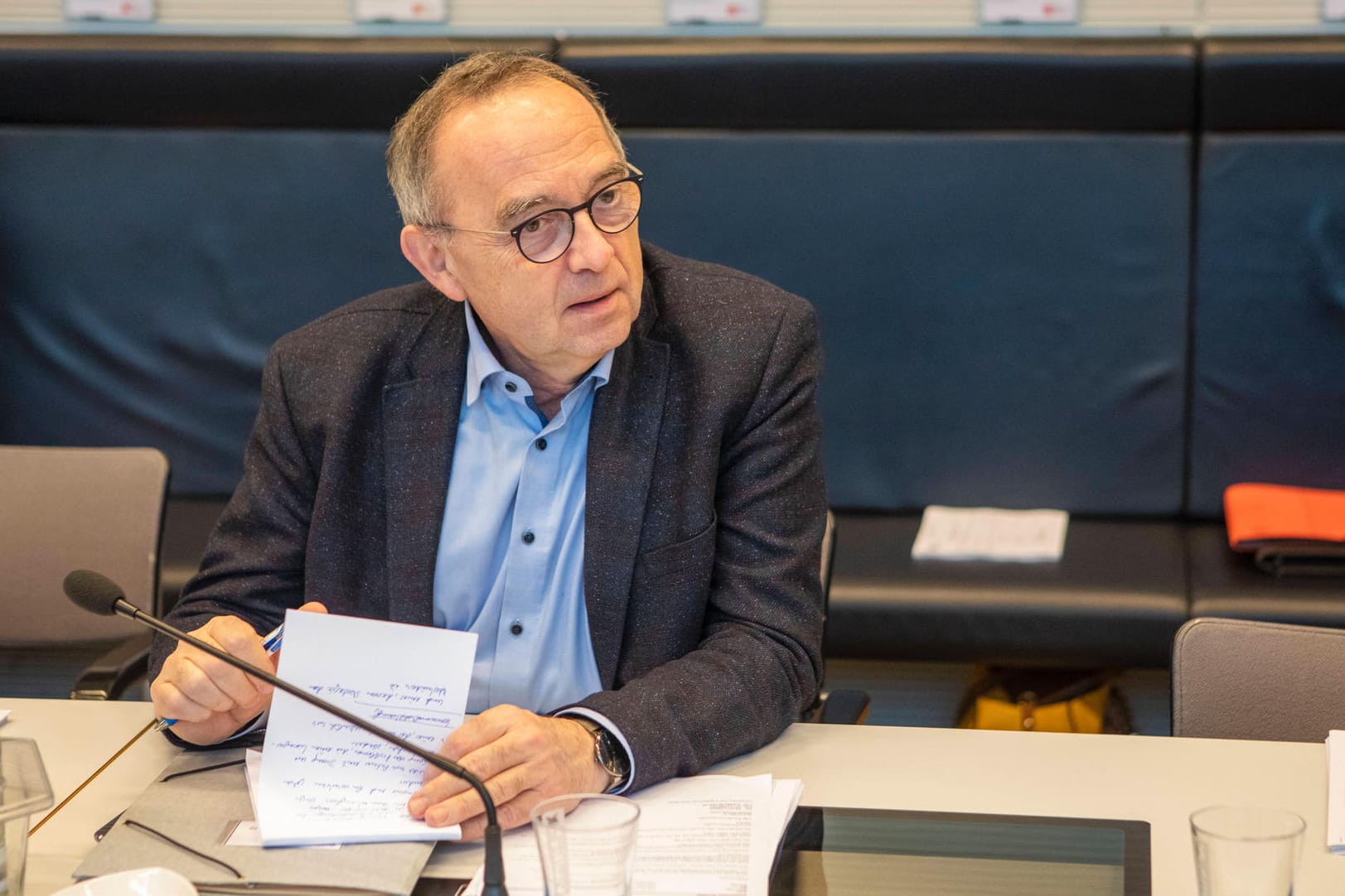 SPD-Chef Norbert Walter-Borjans: Im aktuellen "Sonntagstrend" der "Bild am Sonntag" legt die SPD um zwei Prozentpunkte zu.