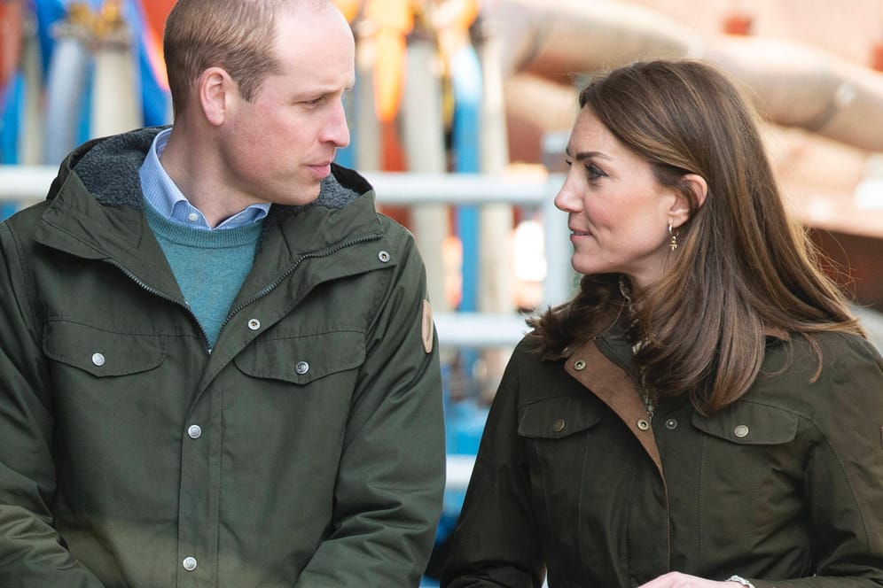 Prinz William und Herzogin Kate: Das Paar hat seine Termine umstrukturieren müssen.