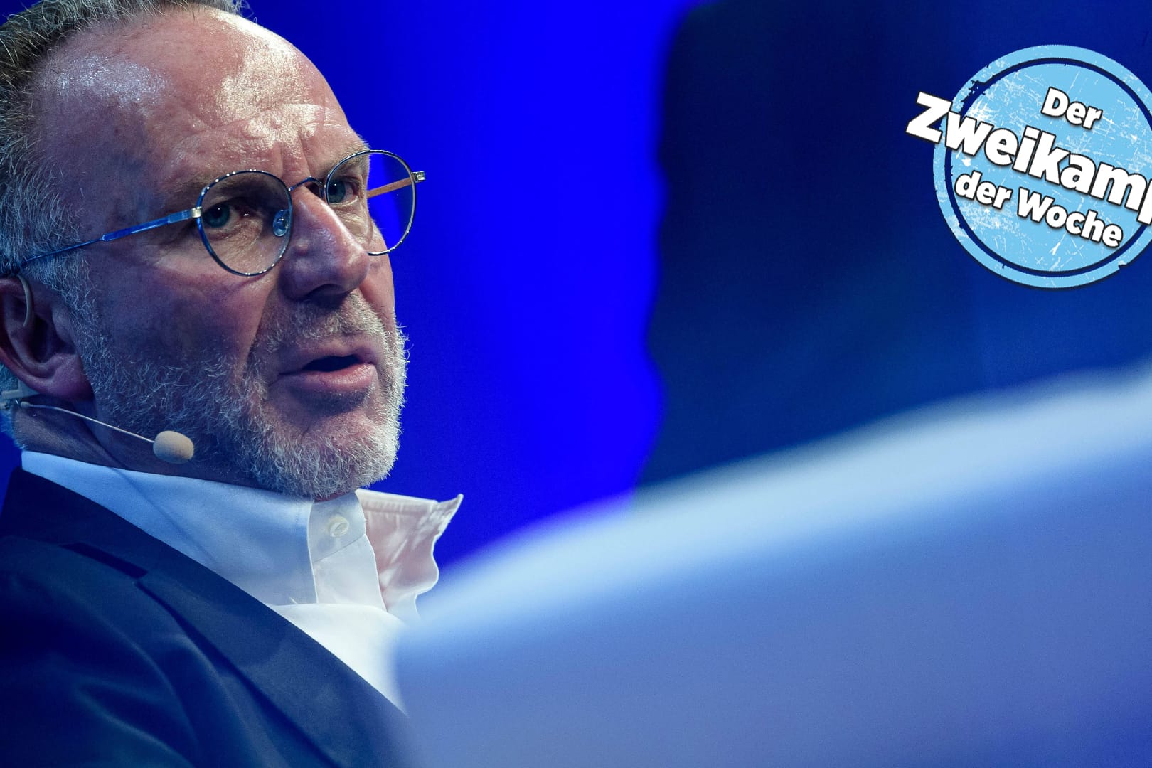 Da war die Welt noch in Ordnung: Bayerns Vorstandschef Karl-Heinz Rummenigge beim "Spobis", der wichtigen Sportbusiness-Konferenz in Düsseldorf Ende Januar.