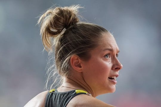 Kreativ bei der Entwicklung neuer Trainingsmethoden in Zeiten von Corona: Gina Lückenkemper.