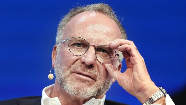 Der Vorstandsvorsitzende vom FC Bayern München Karl-Heinz Rummenigge.
