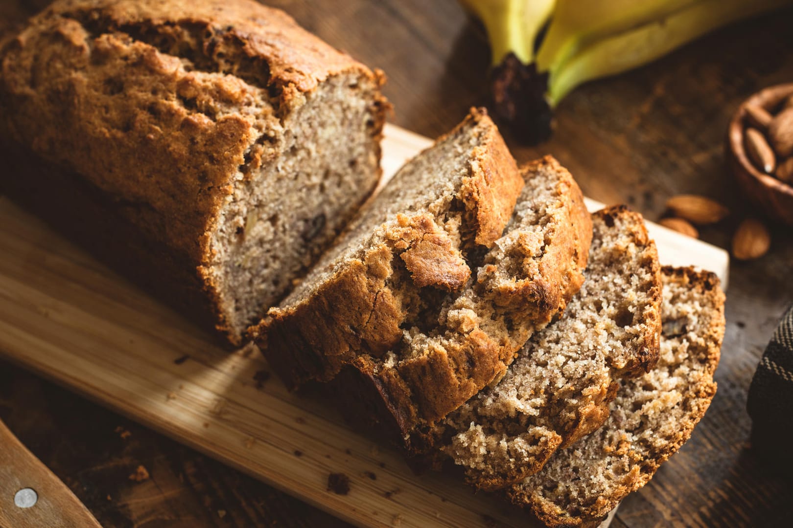 Banana Bread: Bananenbrot ist ganz einfach in seiner Zubereitung und gelingt auch Backneulingen.