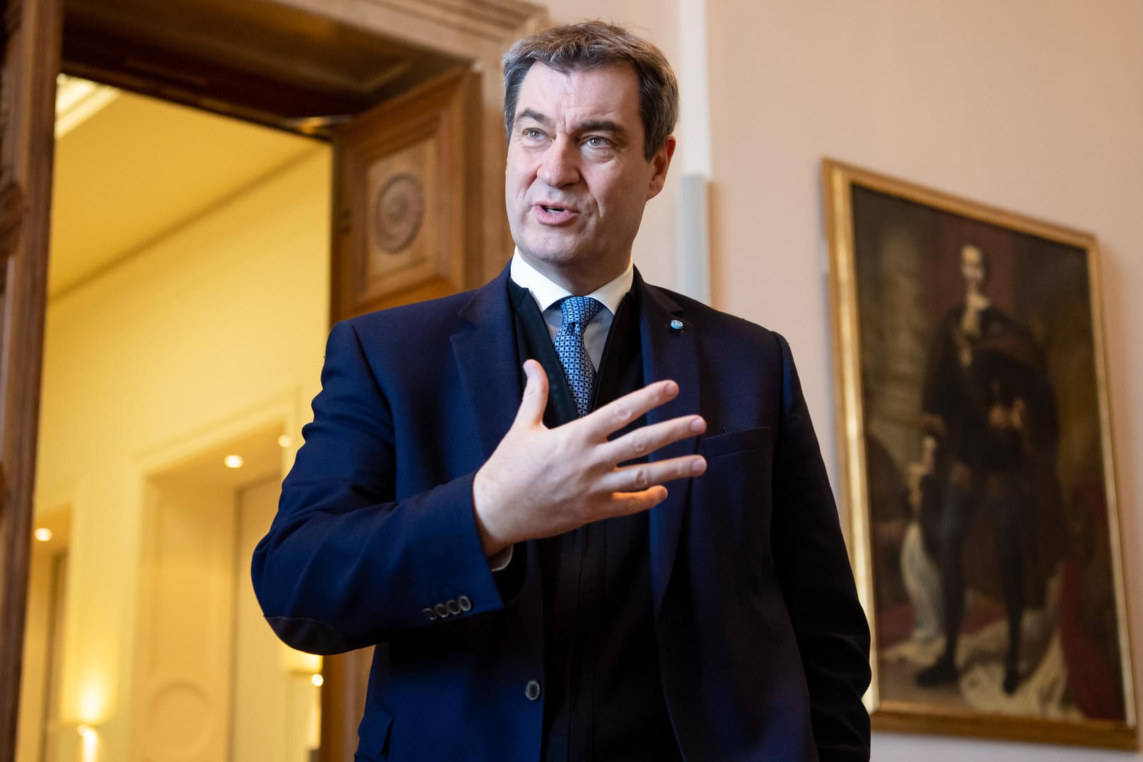 Markus Söder (CSU): Die Maßnahmen in Bayern sind bis nach Ostern verlängert worden.