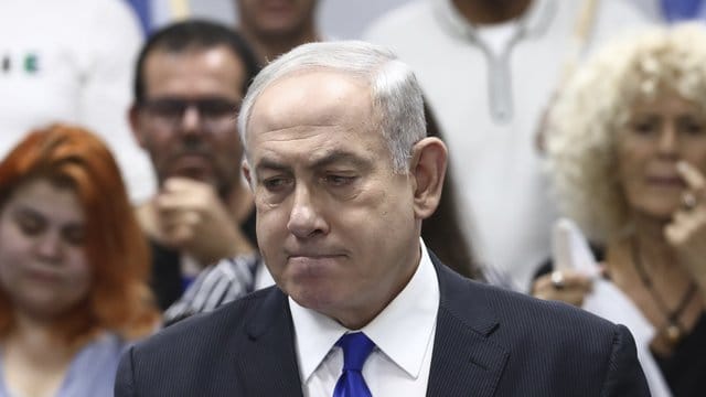 Benjamin Netanjahu, Ministerpräsident von Israel und Vorsitzender der Likud-Partei.