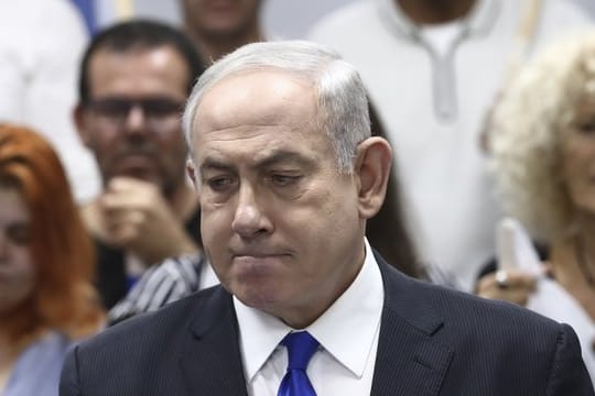 Benjamin Netanjahu, Ministerpräsident von Israel und Vorsitzender der Likud-Partei.