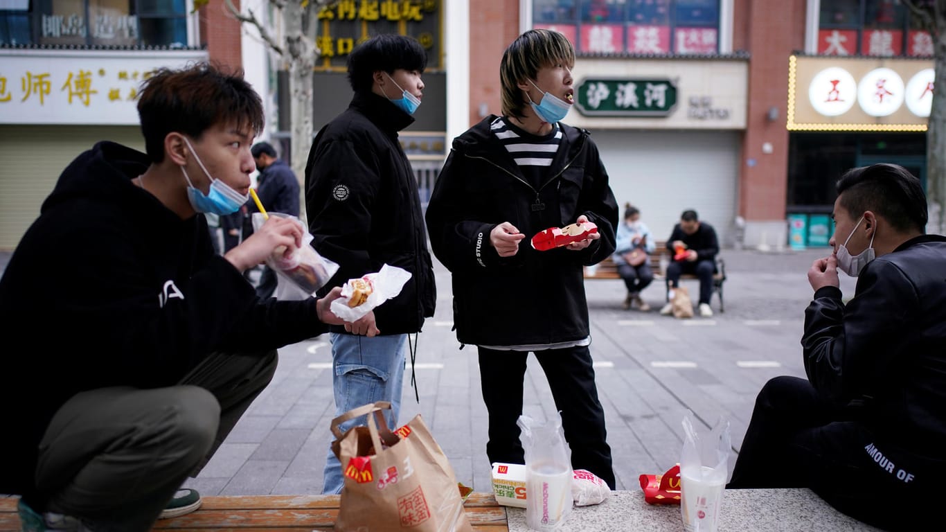 Wuhan: Nach der Corona-Krise haben Geschäfte und Restaurants wieder geöffnet.