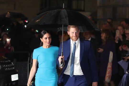 Von April an verzichten Prinz Harry und Herzogin Meghan auf die Anrede "Königliche Hoheit".