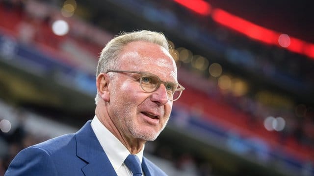 Erwartet sinkende Ablösesummen auf dem Fußball-Transfermarkt: Karl-Heinz Rummenigge. Erwartet sinkende Ablösesummen auf dem Fußball-Transfermarkt: Karl-Heinz Rummenigge.
