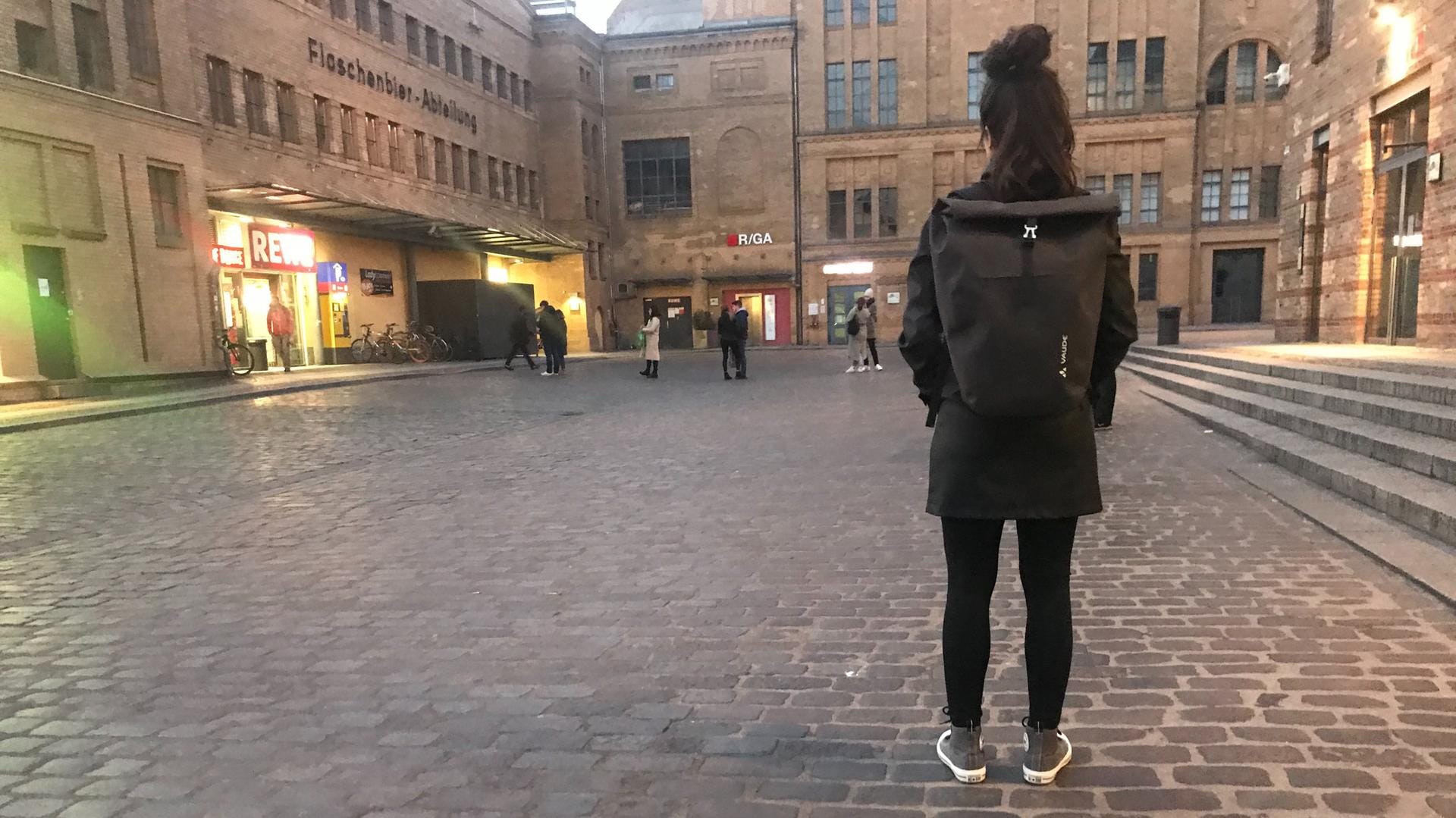 Das erste Mal wieder draußen unterwegs.
