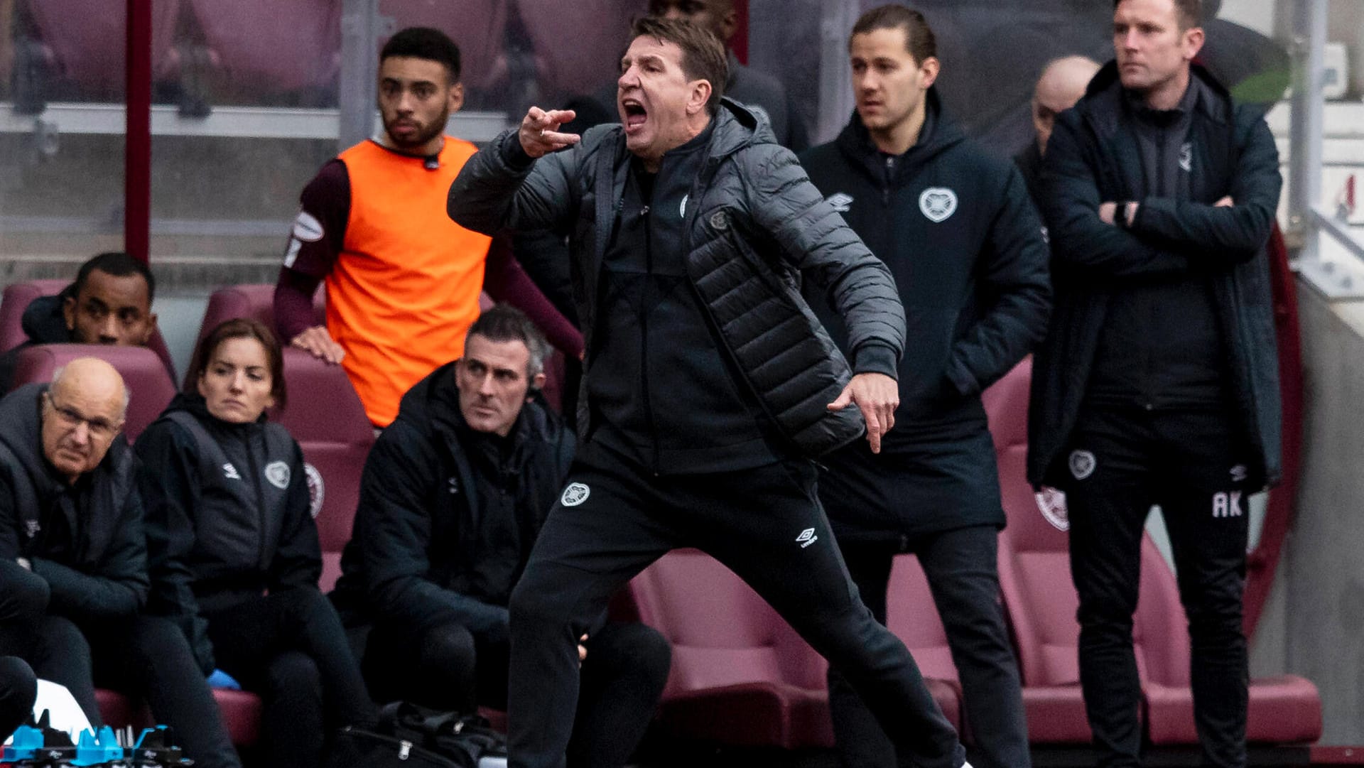 Sportlich läuft es noch nicht rund: Daniel Stendel steht mit den Hearts auf dem letzten Tabellenplatz.