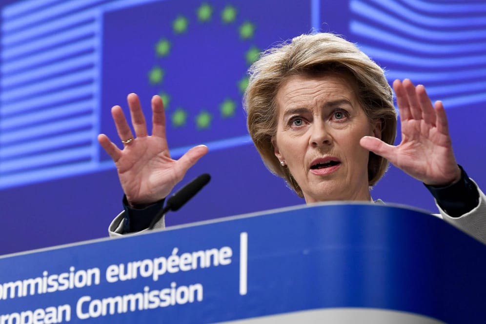 Watte statt Werte: Ursula von der Leyen findet keinen klaren Kurs zur Verteidigung europäischer Prinzipien.