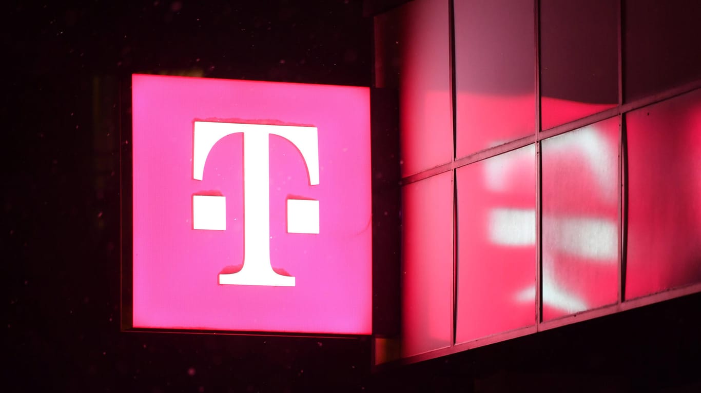 Das Logo der Telekom: Mobilfunkkunden können zehn Gigabyte Datenvolumen kostenlos erhalten.