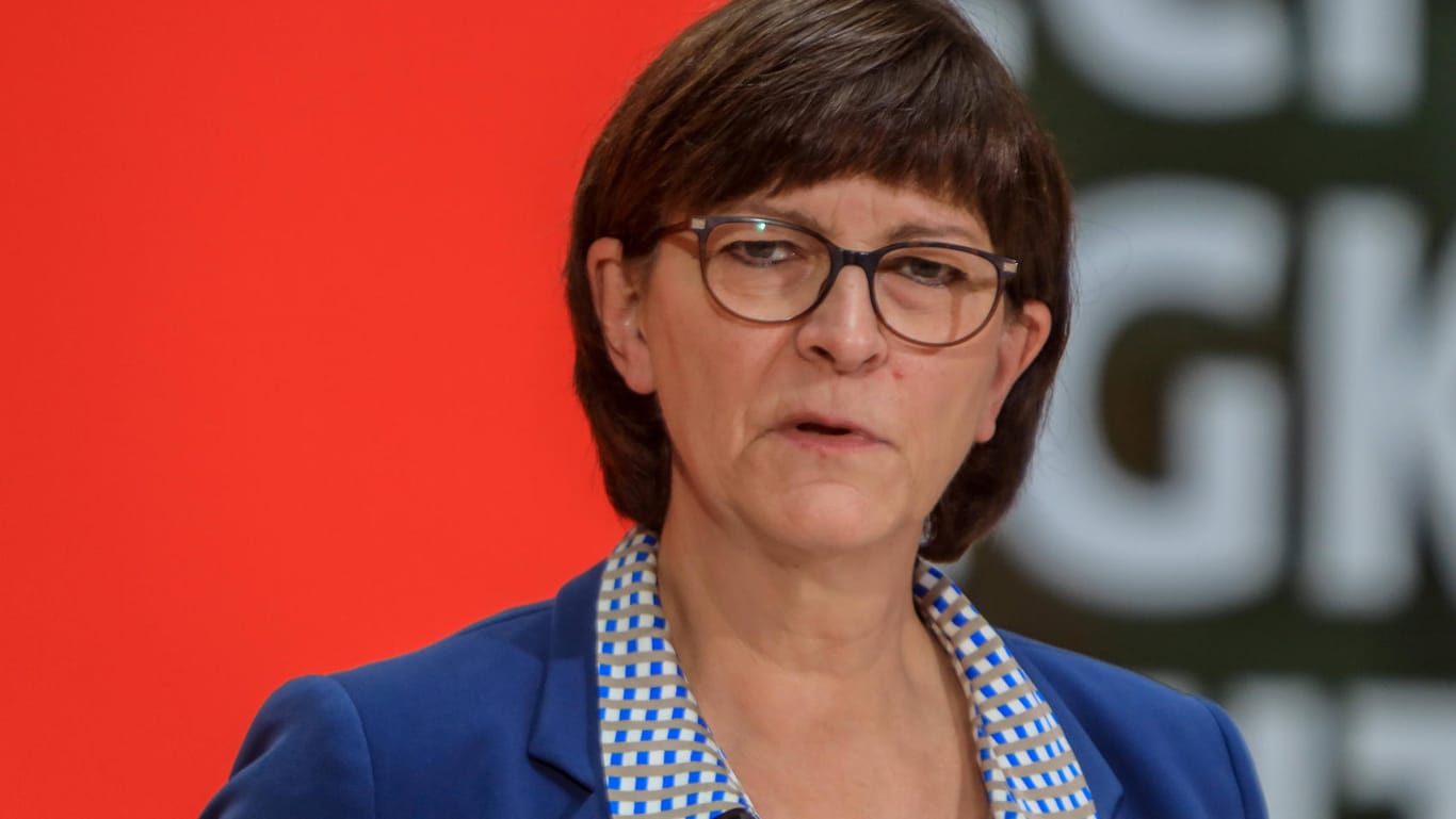 SPD-Chefin Saskia Esken.
