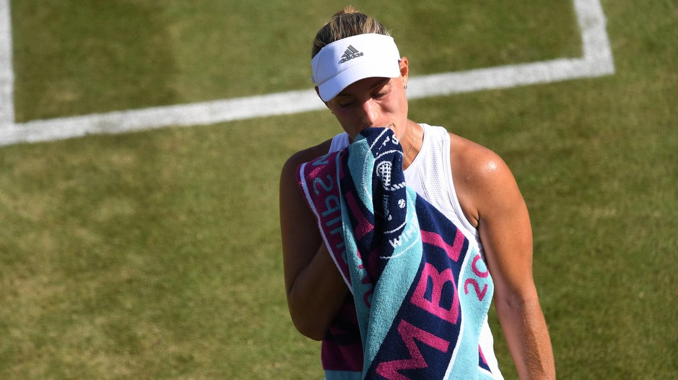 Angelique Kerber: 2018 gewann die Deutsche in Wimbledon, in diesem Jahr wird das Turnier nicht stattfinden.