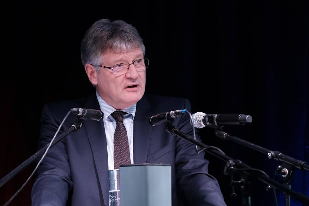 Der AfD-Vorsitzende Jörg Meuthen: Erstmals hat Meuthen eine mögliche Abspaltung des rechtsnationalen Flügels um Björn Höcke ins Spiel gebracht.