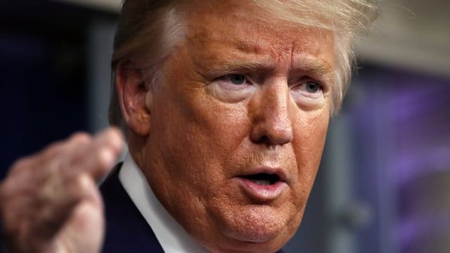 Warnt die Iraner vor einer Attacke: US-Präsident Donald Trump.