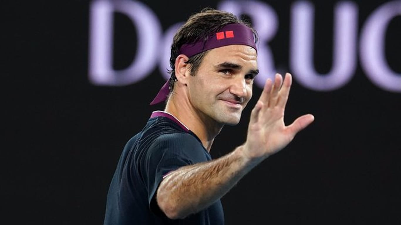 Schlägt nächstes Jahr in Halle auf: Roger Federer.