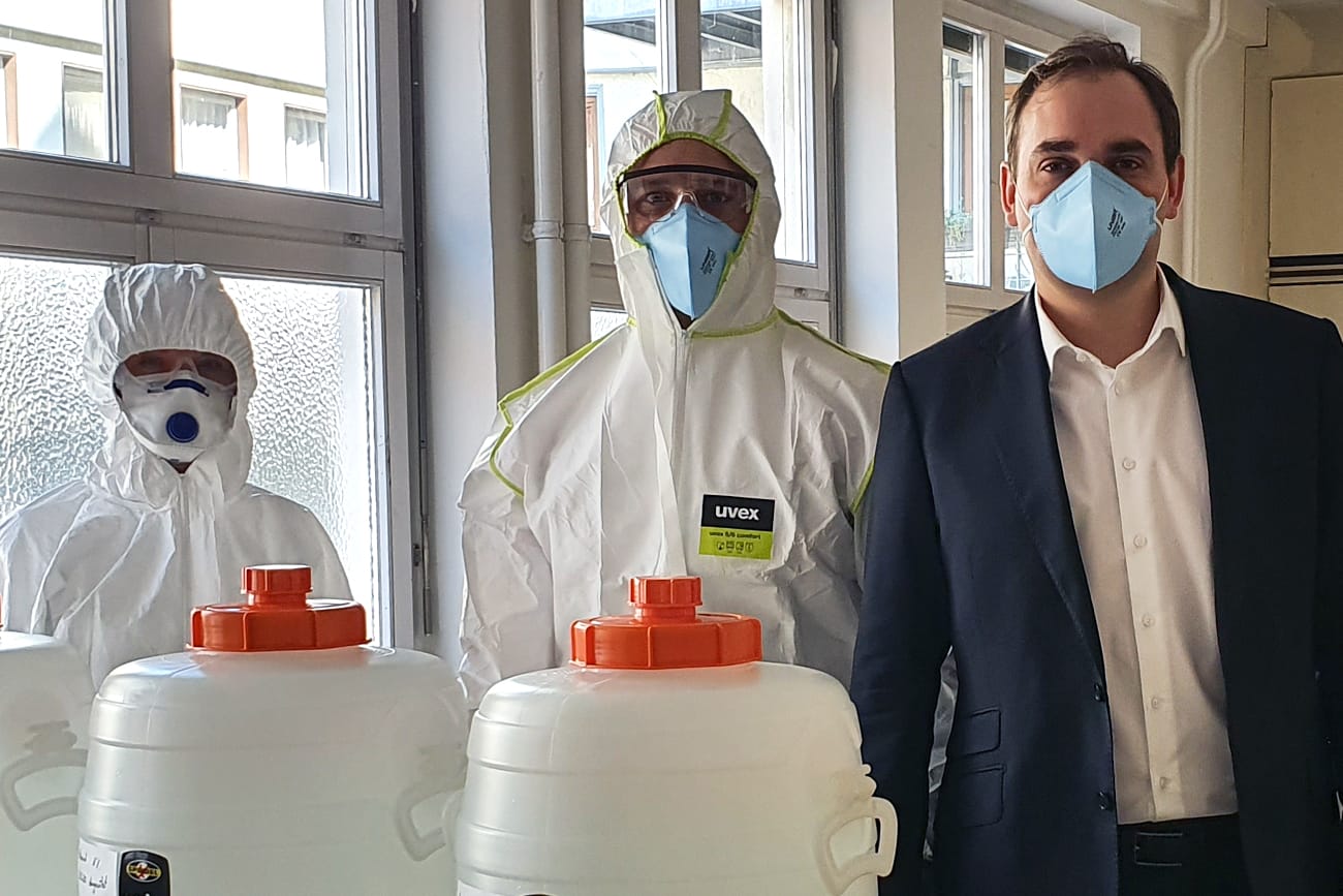 Florian Kling: Der Bürgermeister von Calw koordiniert für seine Stadt das Krisenmanagement.