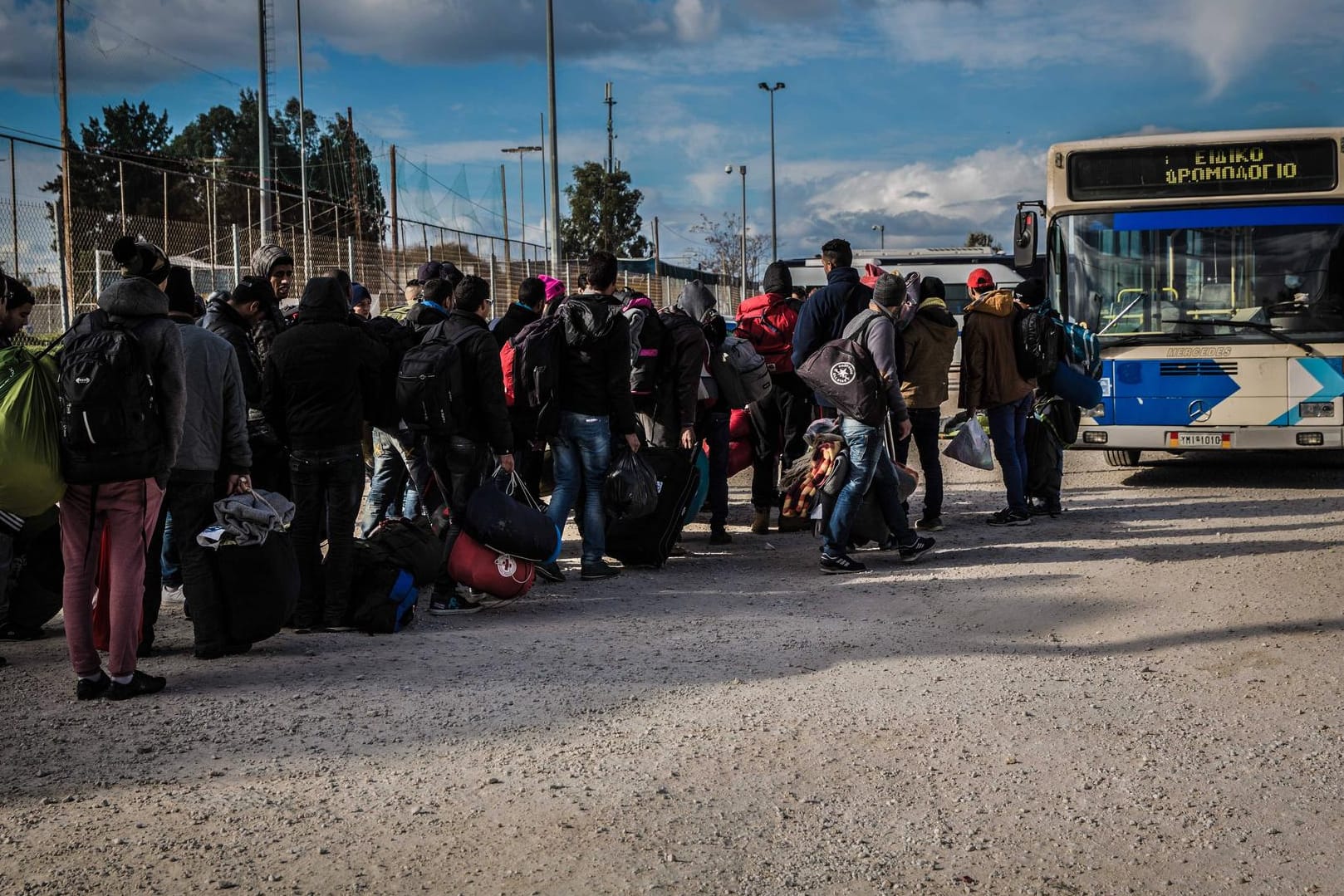 Flüchtlinge aus Syrien kamen im Jahr 2015 in die EU: Polen, Tschechien und Ungarn weigerten sich, während der Krise Migranten aufzunehmen.