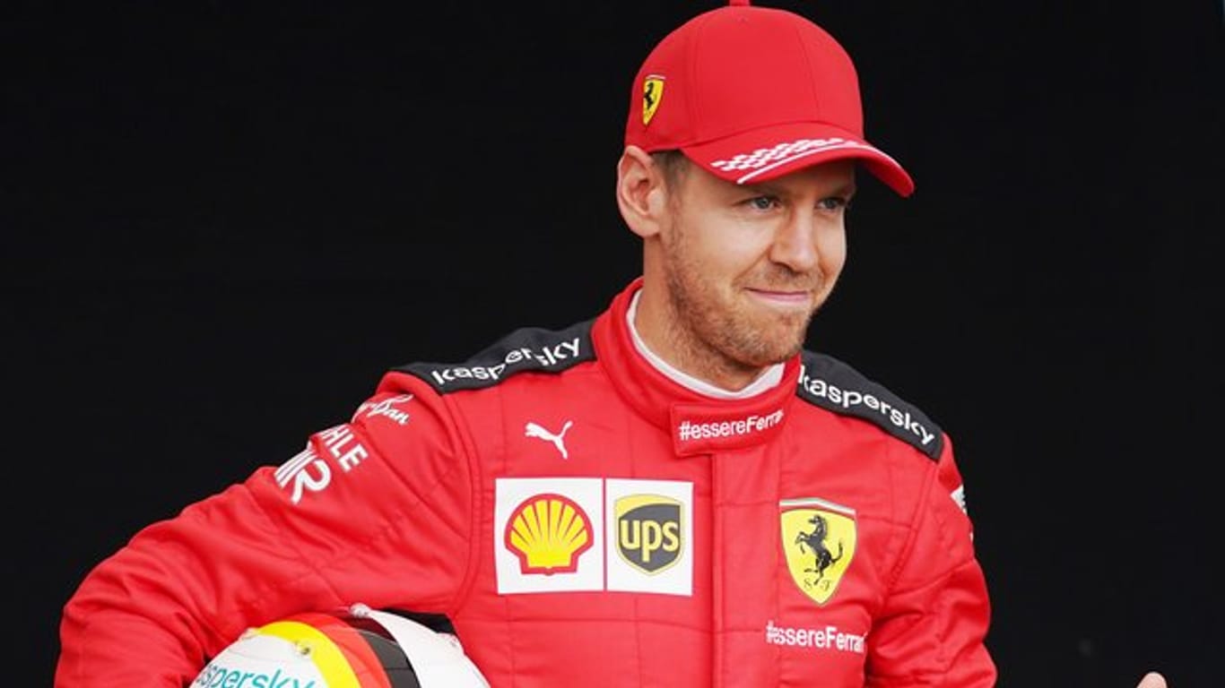 In Vertragsverhandlungen mit Ferrari: Sebastian Vettel.