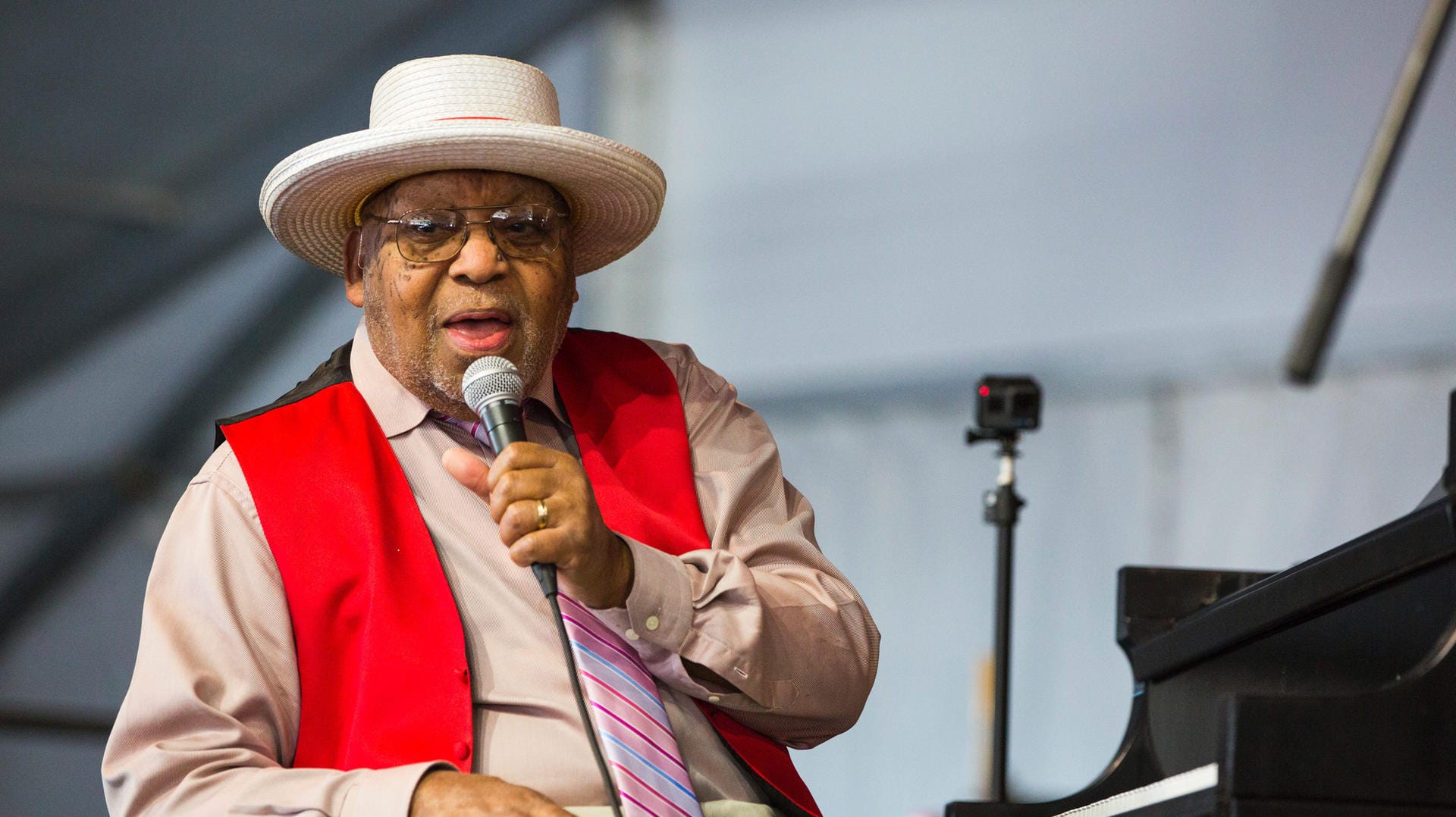 Ellis Marsalis während des New Orleans Jazz & Heritage Festival. Nun starb er an den Folgen des Coronavirus. Ellis Marsalis während des New Orleans Jazz & Heritage Festival. Nun starb er an den Folgen des Coronavirus.