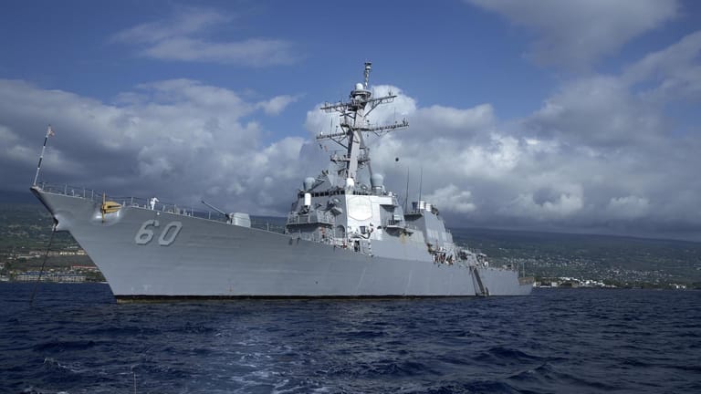 Der US-amerikanische Zerstörer USS Paul Hamilton: Schiffe wie dieses schicken die USA im Kampf gegen Drogenschmuggel an den östlichen Pazifik.