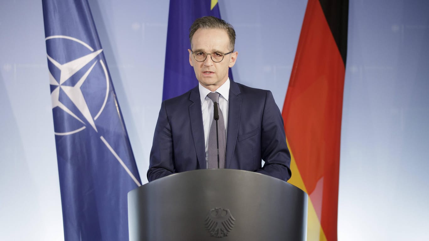 Bundesaußenminister Heiko Maas: Die Nato will bei der Bekämpfung der Corona-Krise stärker mitwirken. Das haben die Außenminister der Nato-Mitglieder am Donnerstag angekündigt.
