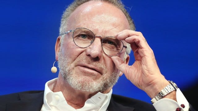 Karl-Heinz Rummenigge: "Nachfrage und Angebot werden den Transfermarkt regulieren und neu ausbalancieren. Karl-Heinz Rummenigge: "Nachfrage und Angebot werden den Transfermarkt regulieren und neu ausbalancieren.