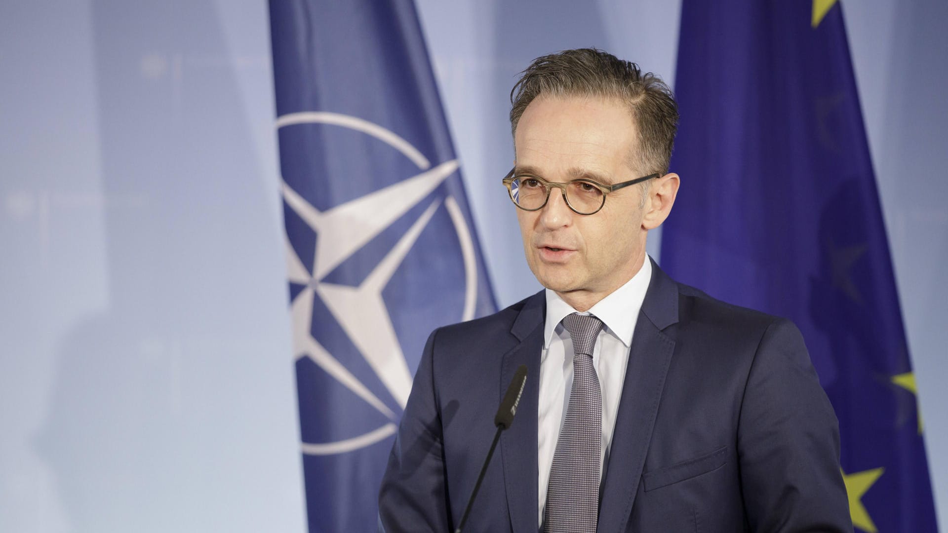 Bundesaussenminister Heiko Maas: Er wirbt für Zusammenhalt innerhalb der Europäischen Union. Bundesaussenminister Heiko Maas: Er wirbt für Zusammenhalt innerhalb der Europäischen Union.