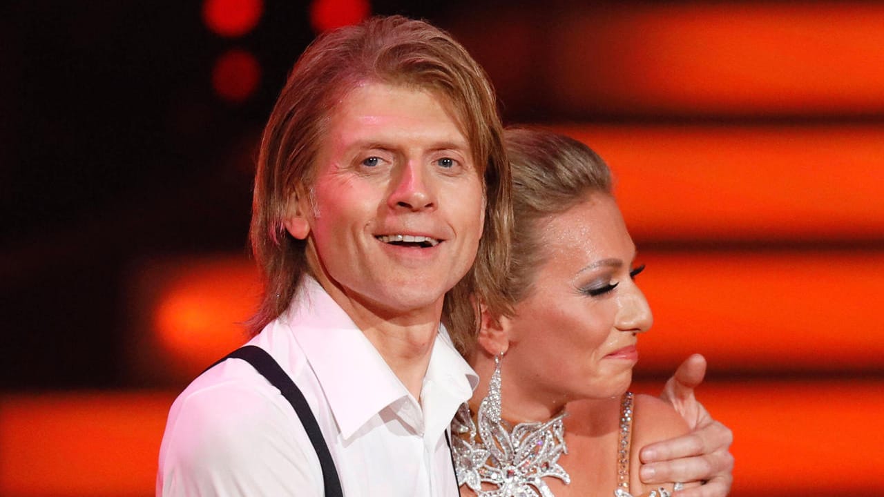 John Kelly mit Regina Luca in der 2. Live-Show von "Let's Dance": Er brach seine Teilnahme ab.