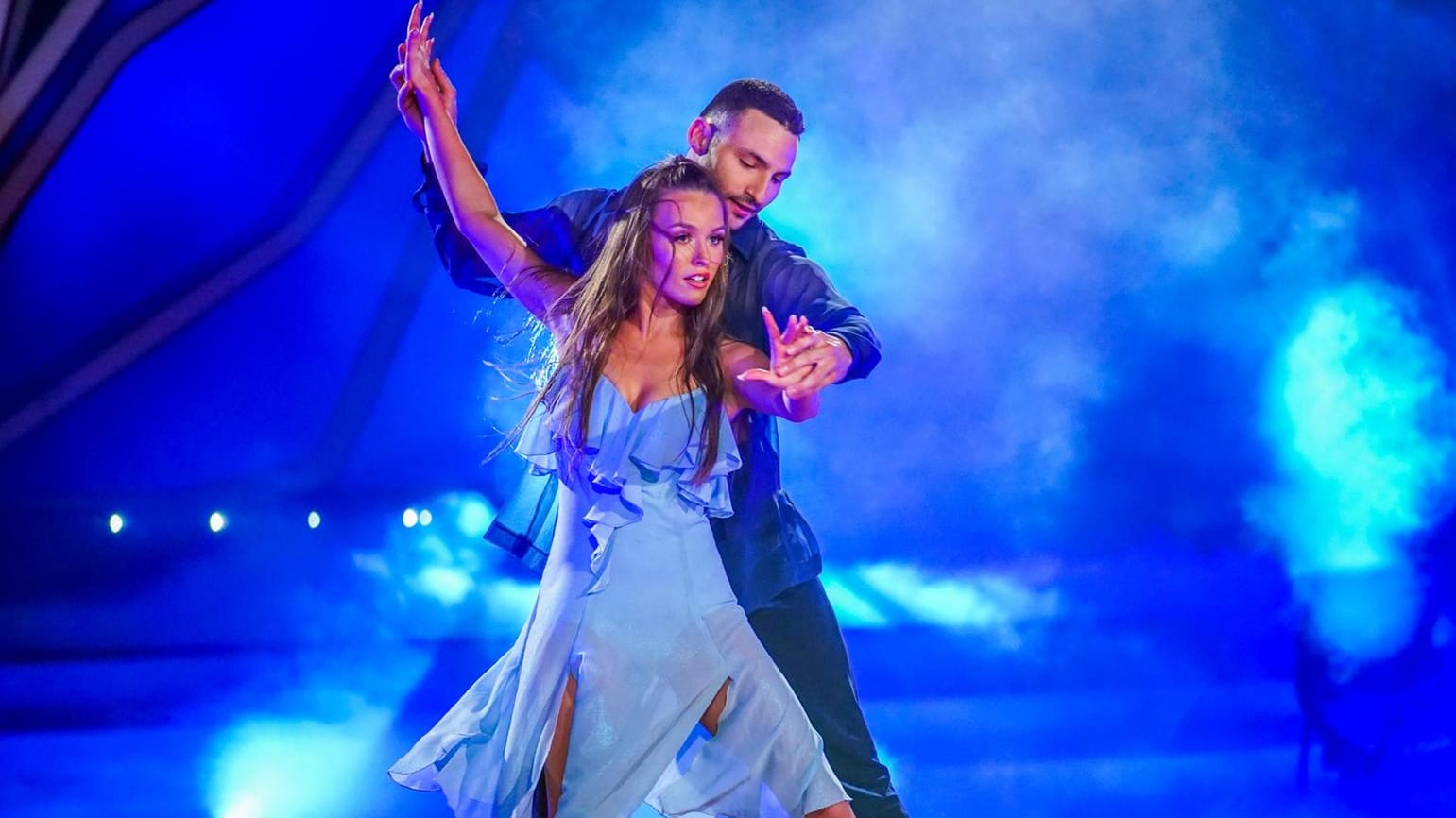 "Let's Dance": Letzte Woche musste Laura Müller mit Robert Beitsch tanzen, weil ihr Partner Christian Polanc krank war.