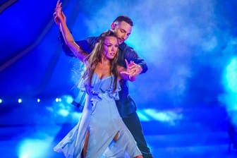 "Let's Dance": Letzte Woche musste Laura Müller mit Robert Beitsch tanzen, weil ihr Partner Christian Polanc krank war.