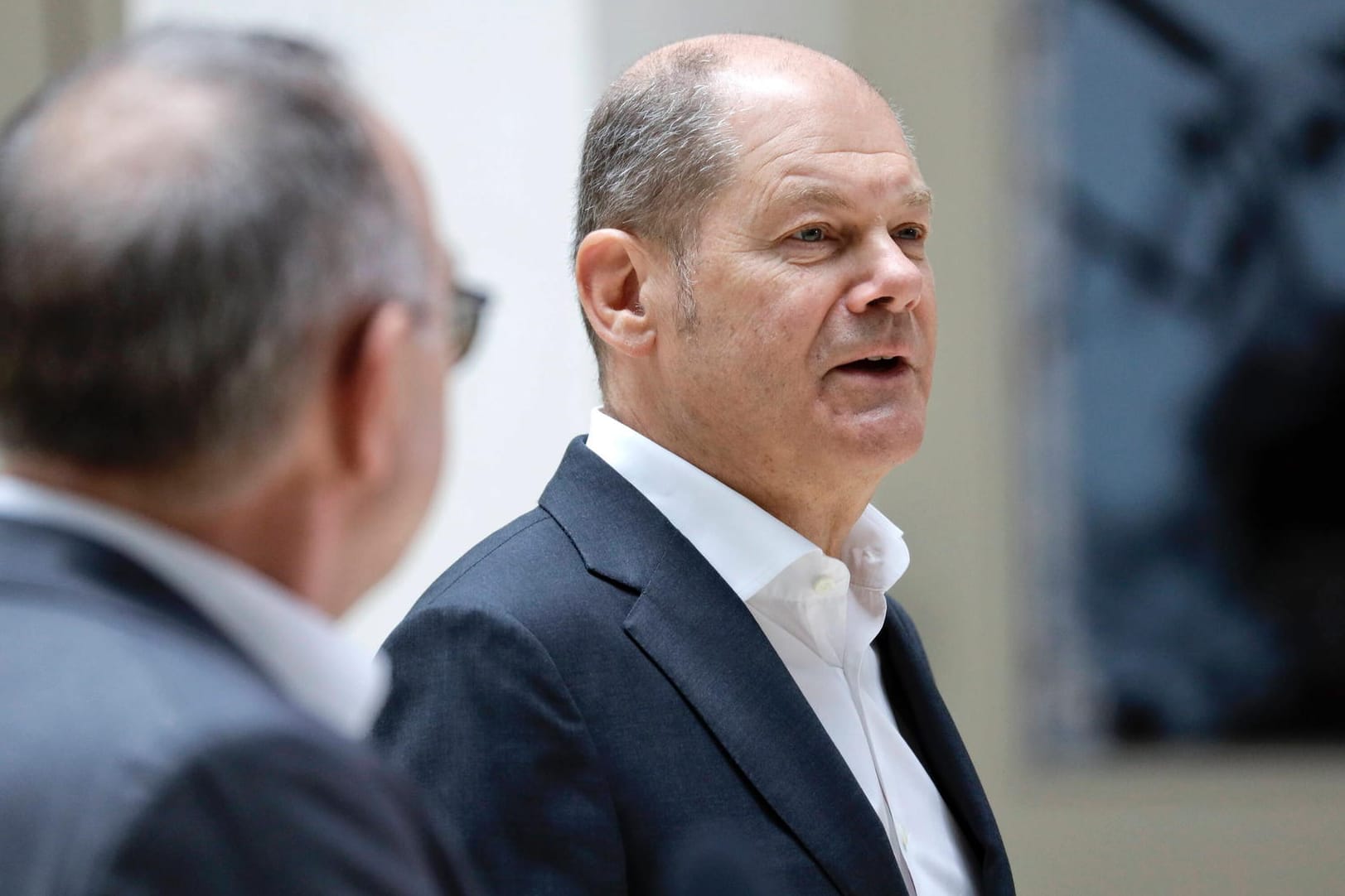 Bundesfinanzminister Olaf Scholz im Willy-Brandt-Haus in Berlin: Laut eines Berichts des "Spiegel" plant Scholz ein Konjunkturprogramm für die Zeit nach der Corona-Krise.