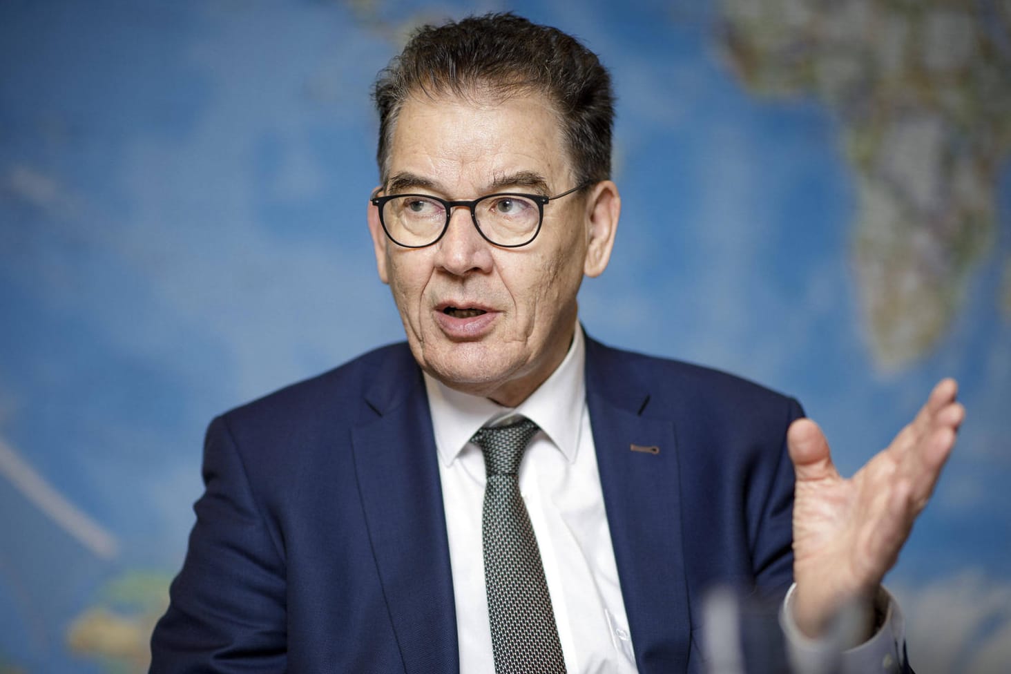 Bundesentwicklungsminister Gerd Müller: Der CSU-Politiker befürchtet Chaos und Gewalt als Folgen der Corona-Pandemie in einigen Ländern Afrikas (Archivbild).
