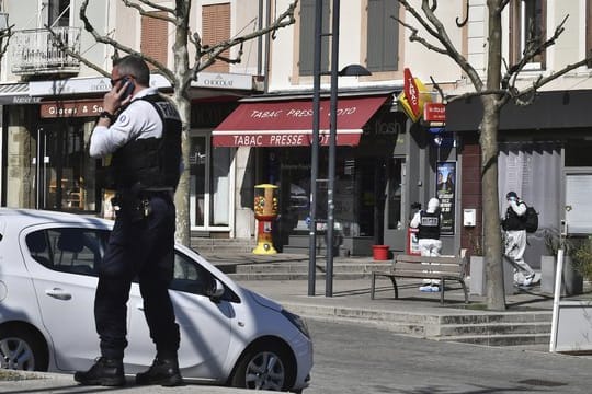 Der Tatort in Romans-sur-Isère.