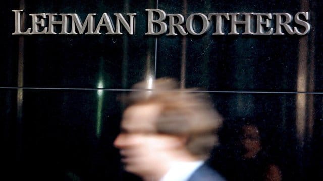 Die Zentrale der US-Investmentbank Lehman Brothers in New York im September 2008. Die Zentrale der US-Investmentbank Lehman Brothers in New York im September 2008.