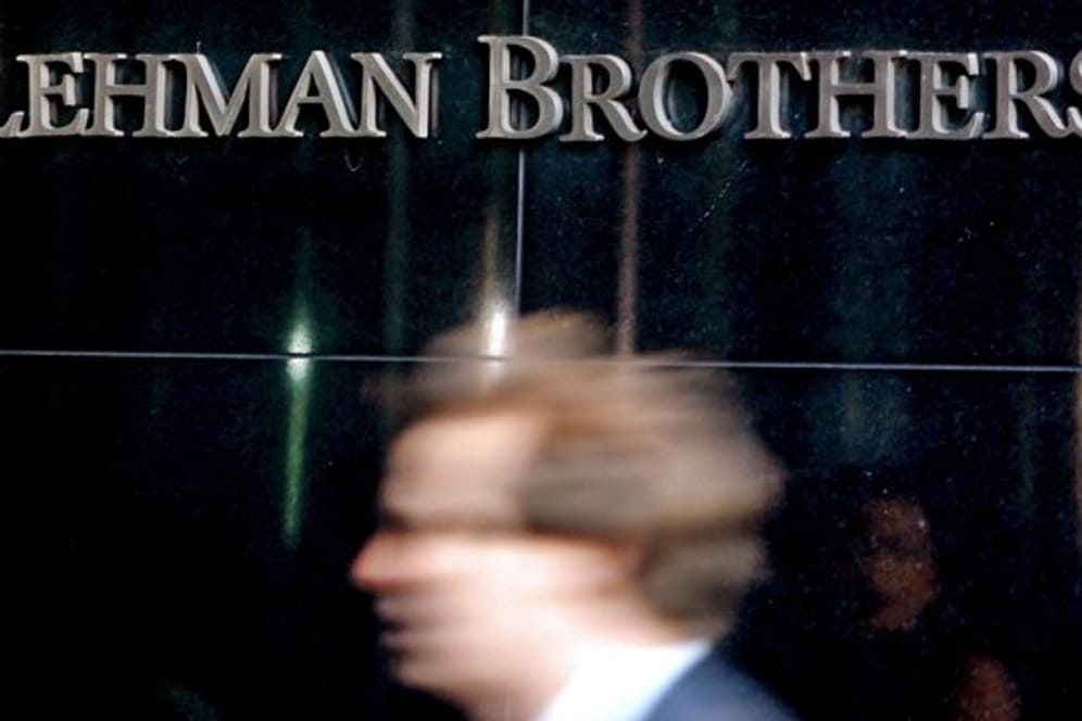 Die Zentrale der US-Investmentbank Lehman Brothers in New York im September 2008.
