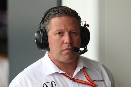 Zak Brown, Motorsport-Chef des britischen Formel1-Rennstalls McLaren.