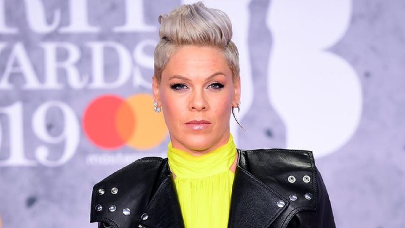 Sängerin Pink bei den Brit Awards 2019.