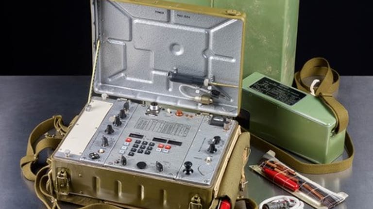 Entdecktes Funkgerät: Sollte es einem sowjetischen Spion zum Auskundschaften dienen?