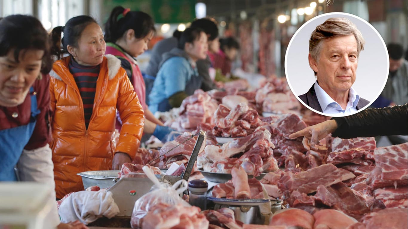 Ein chinesischer Markt: Auf einem Wildtiermarkt im chinesischen Wuhan nahm die Corona-Pandemie vermutlich ihren Ursprung. Könnte eine neue Pandemie durch ein Verbot solcher Märkte verhindert werden?