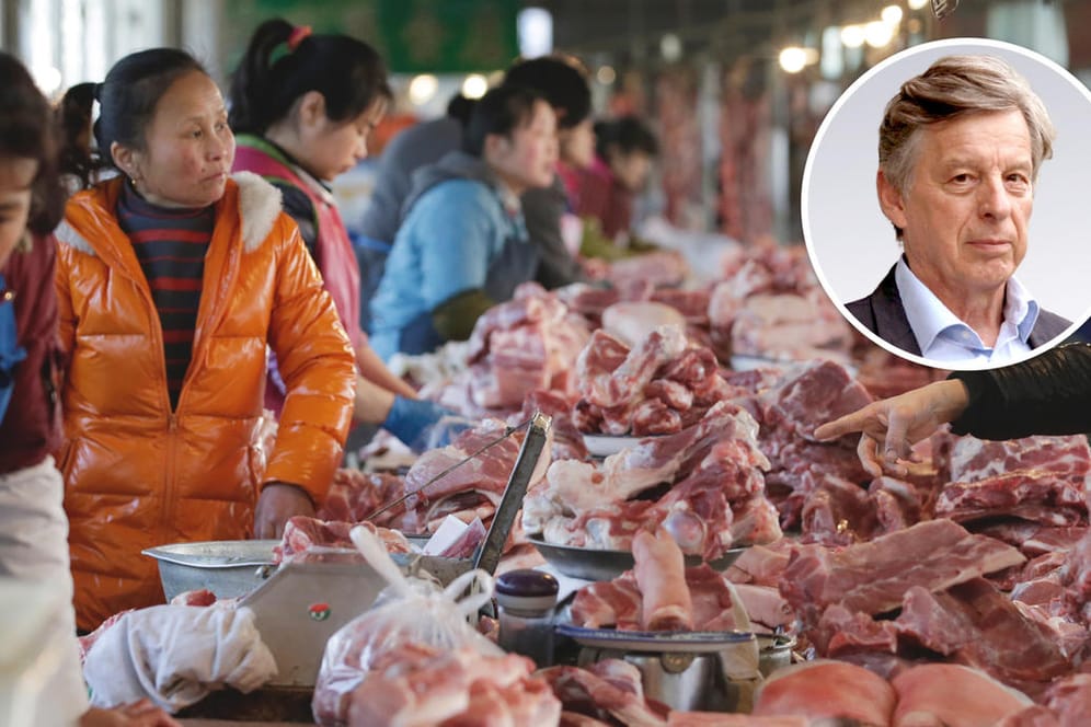 Ein chinesischer Markt: Auf einem Wildtiermarkt im chinesischen Wuhan nahm die Corona-Pandemie vermutlich ihren Ursprung. Könnte eine neue Pandemie durch ein Verbot solcher Märkte verhindert werden?