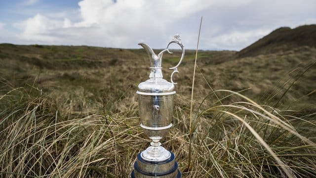 Der Sieger der Claret Jug Trophäe der British Open der Golfer wird in diesem Jahr nicht ausgespielt. Der Sieger der Claret Jug Trophäe der British Open der Golfer wird in diesem Jahr nicht ausgespielt.