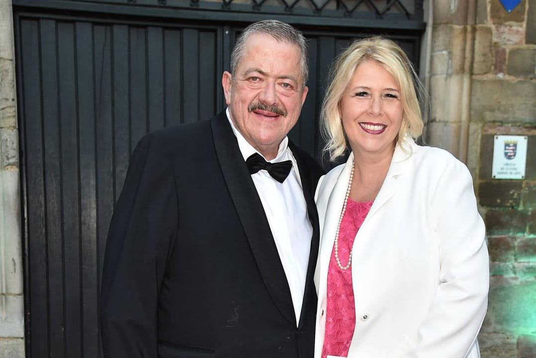 Joseph Hannesschläger und Bettina Geyer bei der Peer Gynt Premiere im Rahmen der Bad Hersfelder Festspiele 2018.