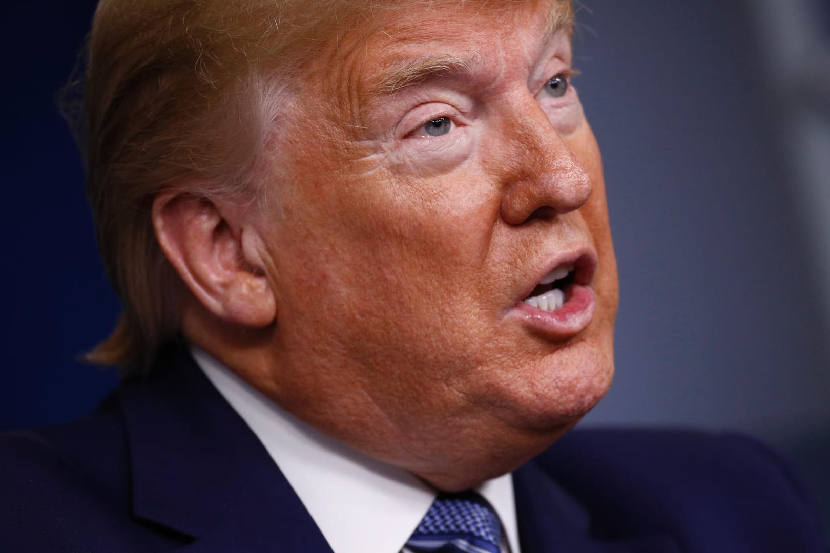 Donald Trump: Der US-Präsident will sich in den Konflikt um die "USS Roosevelt" einmischen.