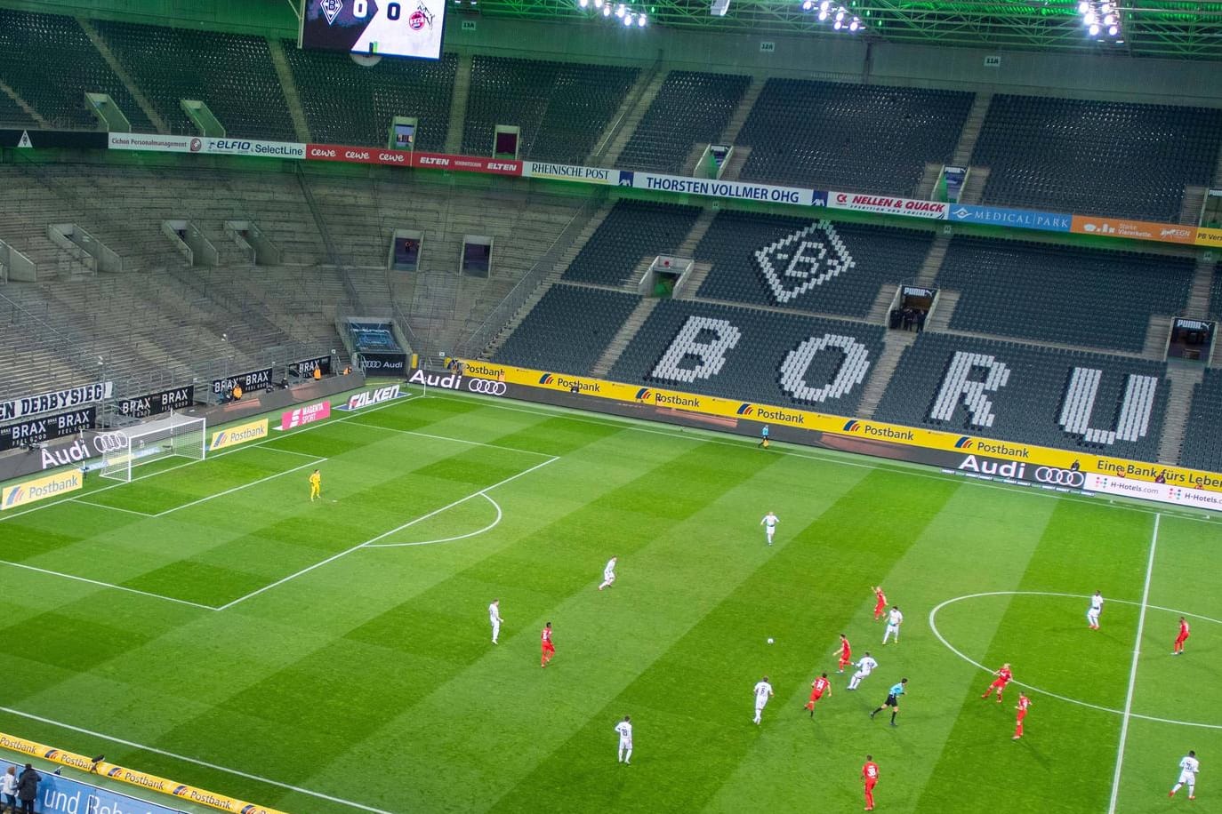 Bundesliga-Geisterspiel (Symbolfoto): Die DFL plant die Durchführung von Partien ohne Publikum.