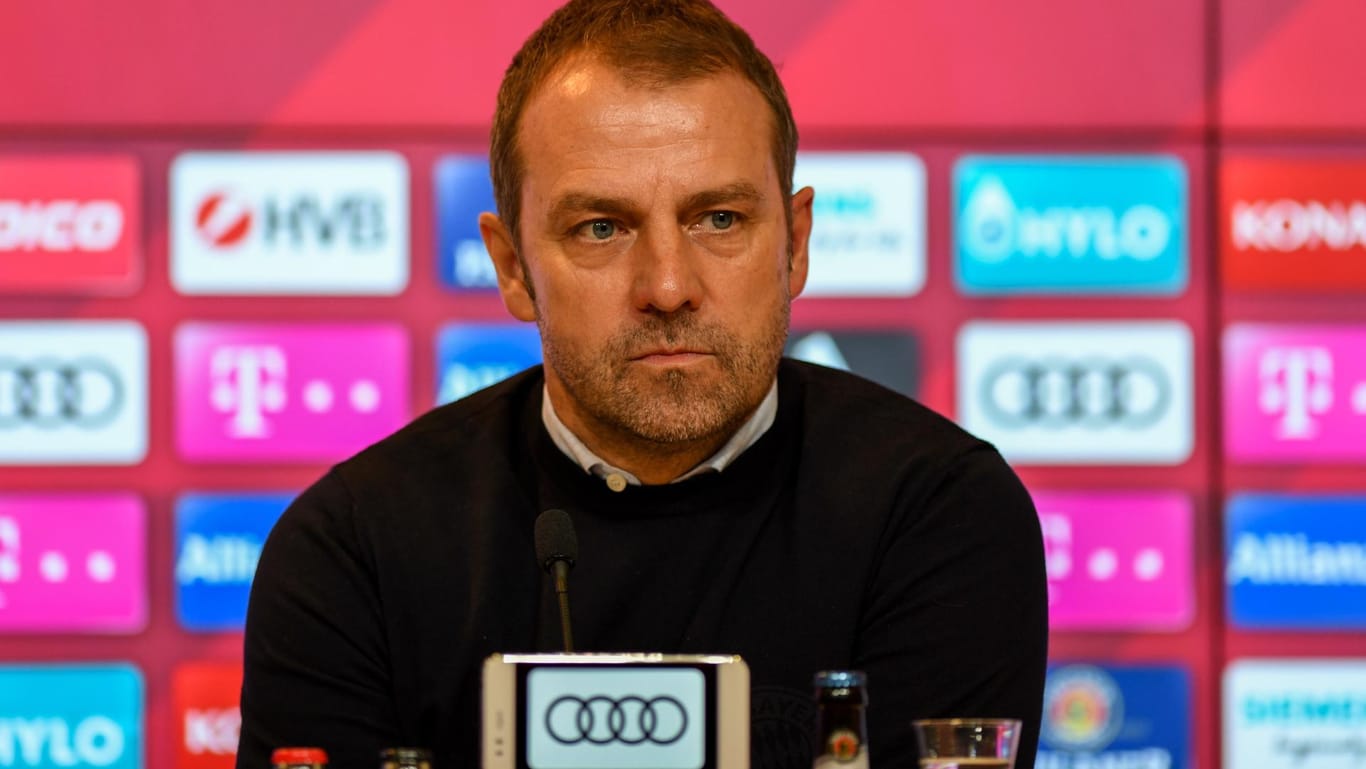 Hans-Dieter Flick: Bayerns Cheftrainer äußert sich am Dienstag auf einer Videokonferenz zu seiner Vertragsverlängerung (Symbolbild).