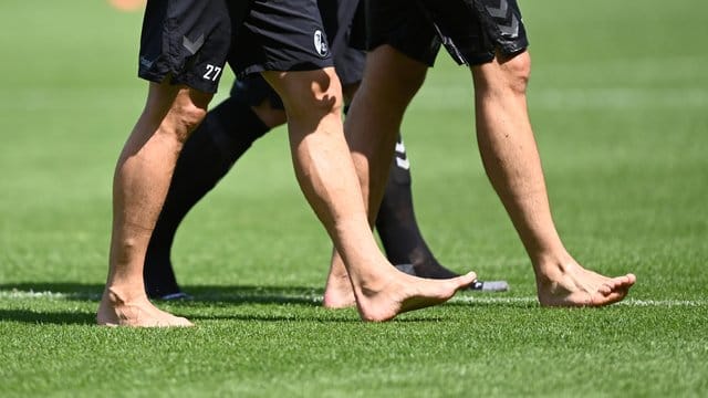 In Zweiergruppen und ohne Zweikämpfe wird der SC Freiburg wieder ins Training einsteigen.