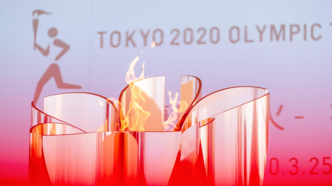 Das Olympische Feuer: Die öffentliche Ausstellung in Fukushima wurde nun vorzeitig beendet.